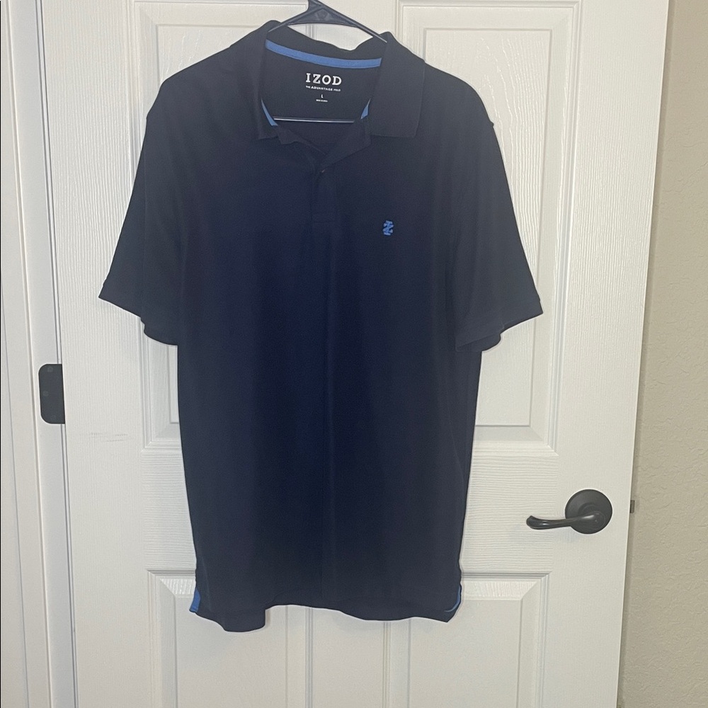 IZOD Men's Dark Blue Polo Shirt